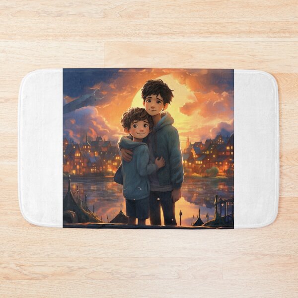 Item preview, Eternal Embrace: Full Shot of Couple Hugging in a Fantasy World designed and sold by hjian8219.