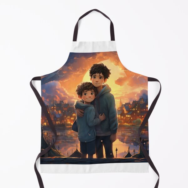 Item preview, Eternal Embrace: Full Shot of Couple Hugging in a Fantasy World designed and sold by hjian8219.
