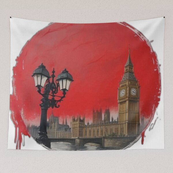 Item preview, London designed and sold by AthosVolzenArt.