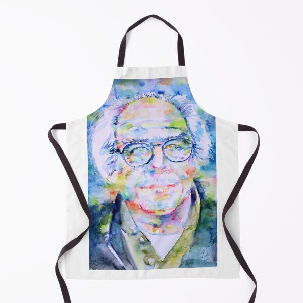 Item preview, JEAN BAUDRILLARD - watercolor portrait designed and sold by lautir.
