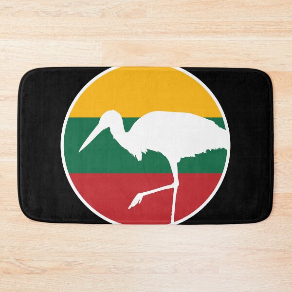 Item preview, Lithuania Stork Lithuanian National Animal Flag designed and sold by FlagX.