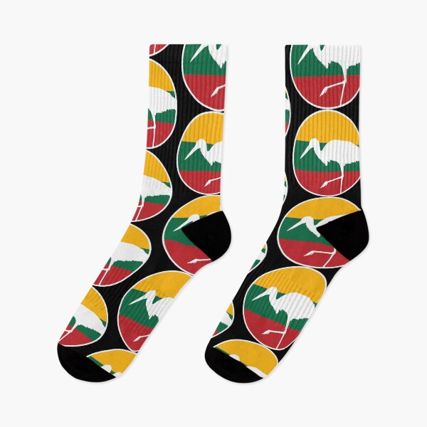 Item preview, Lithuania Stork Lithuanian National Animal Flag designed and sold by FlagX.