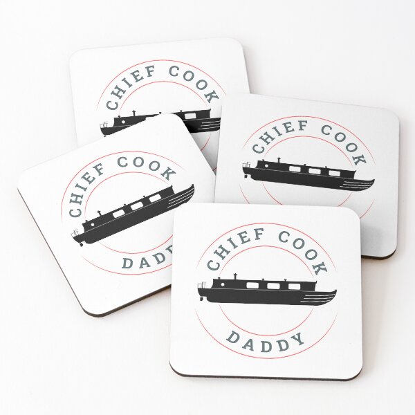 Item preview, Chief Cook Daddy (blk-red) designed and sold by canal-arts.