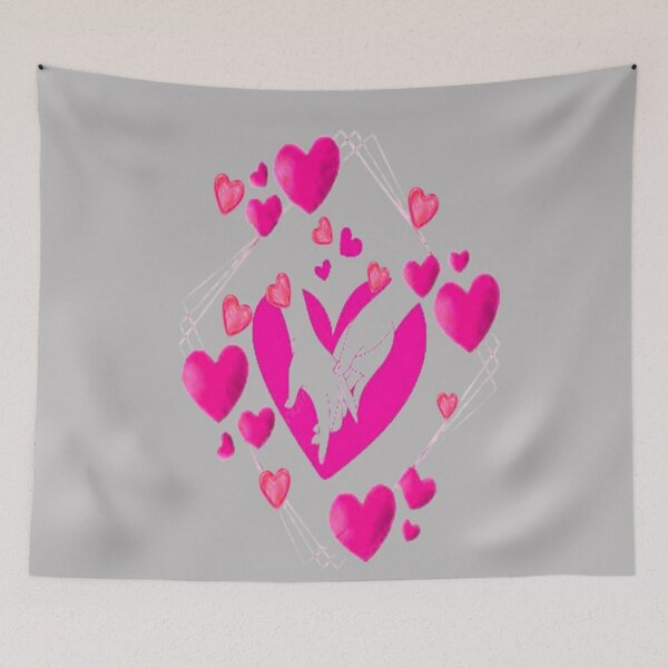Item preview, Love Hearts and Hands 3, Cute Lettering Design , Bee Mine For Valentine, Everyday My Valentine, you will live on in my heart designed and sold by Adri Barnard.