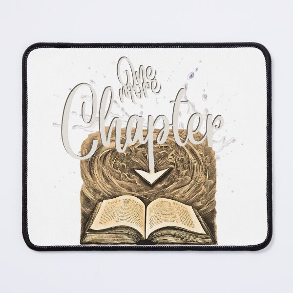 Item preview, Copy of One More Chapter Reading Funny Design designed and sold by Modern-Tropical.