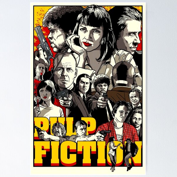 Pulp Fiction (1994) Poster – The Indie Planet