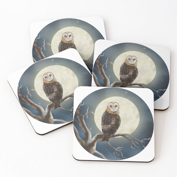 Item preview, The Moon and the Owl designed and sold by Witches & Dragons Lair .