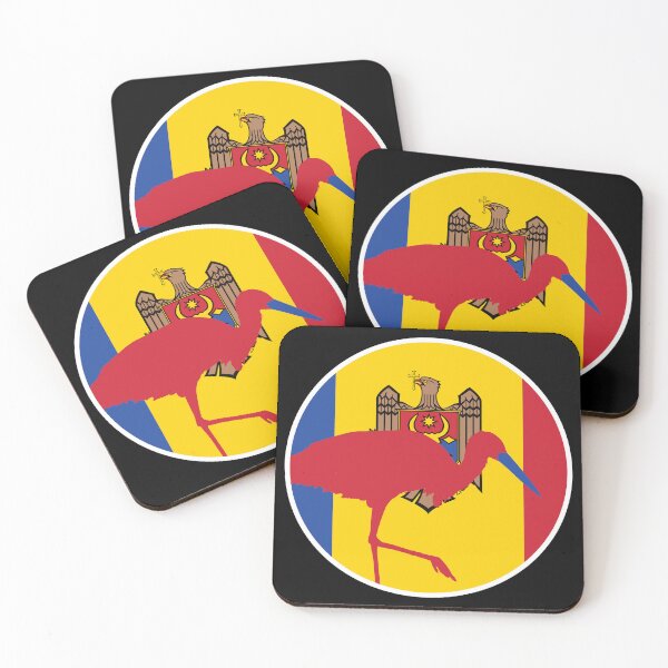 Item preview, Moldova Stork Moldovan National Animal Flag designed and sold by FlagX.
