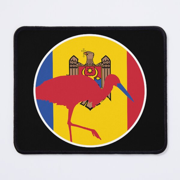 Item preview, Moldova Stork Moldovan National Animal Flag designed and sold by FlagX.