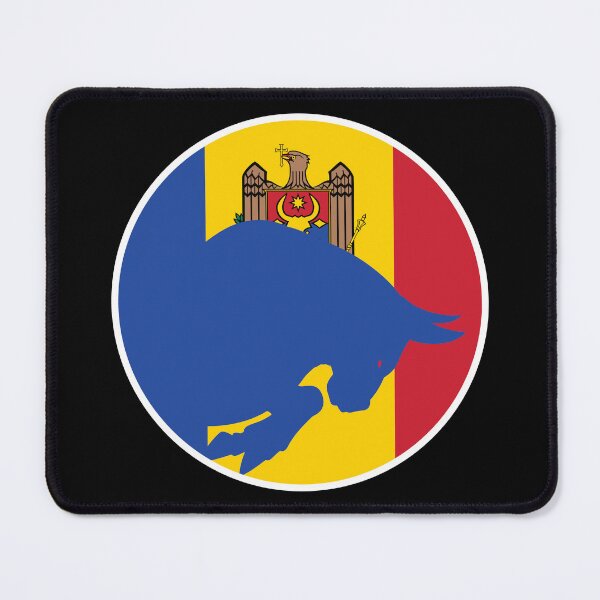 Item preview, Moldova Aurochs Moldovan National Animal Flag designed and sold by FlagX.