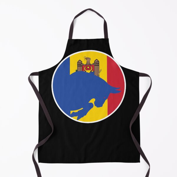 Item preview, Moldova Aurochs Moldovan National Animal Flag designed and sold by FlagX.