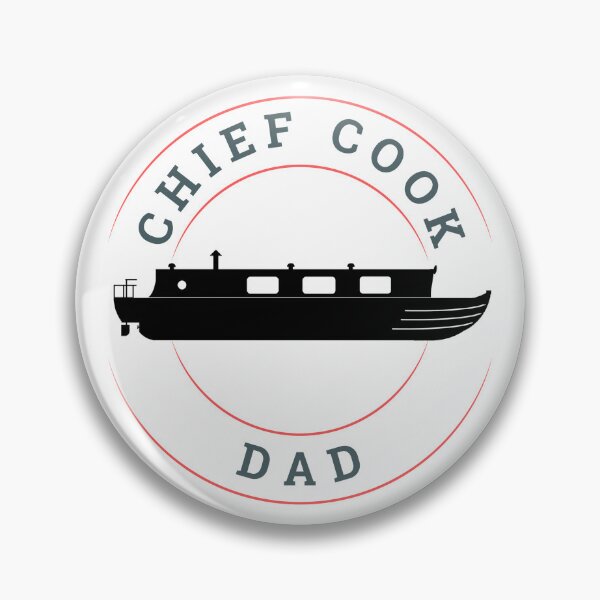 Item preview, Chief Cook Dad (blk-red) designed and sold by canal-arts.
