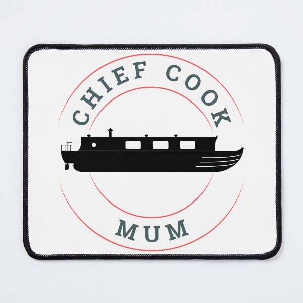 Item preview, Chief Cook Mum (blk-red) designed and sold by canal-arts.