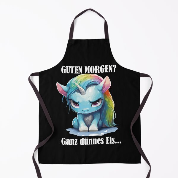 Item preview, Good morning? Very thin ice, unicorn, white designed and sold by Lichtisign.