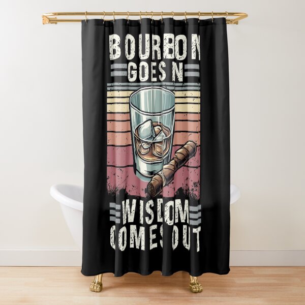 Item preview, Bourbon goes in, wisdom comes out designed and sold by SondosStudio.