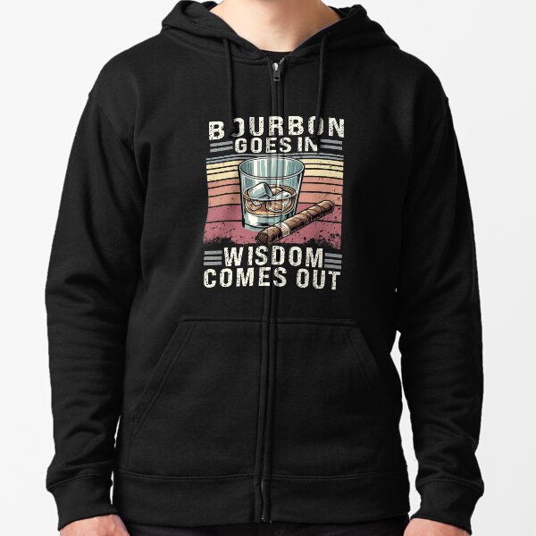 Item preview, Bourbon goes in, wisdom comes out designed and sold by SondosStudio.