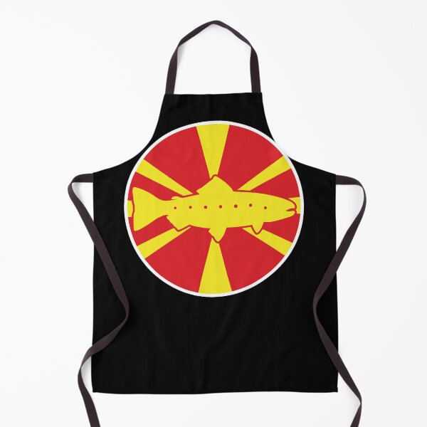 Item preview, Macedonia Trout Macedonian National Animal Flag designed and sold by FlagX.