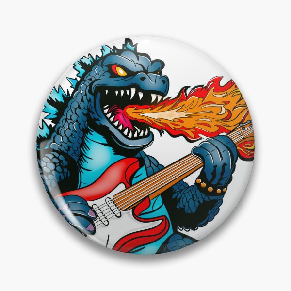 Item preview, Monster Lizard Rocking Out! designed and sold by Top Dog Tees.
