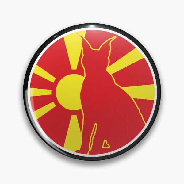 Item preview, Macedonia Lynx Macedonian National Animal Flag designed and sold by FlagX.