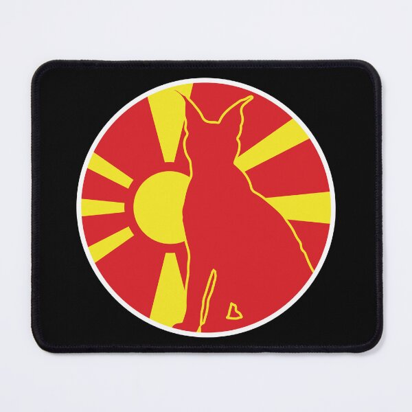 Item preview, Macedonia Lynx Macedonian National Animal Flag designed and sold by FlagX.