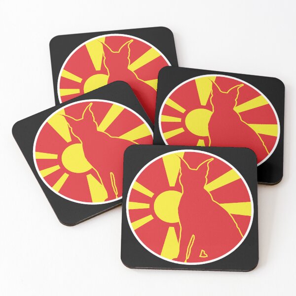 Item preview, Macedonia Lynx Macedonian National Animal Flag designed and sold by FlagX.
