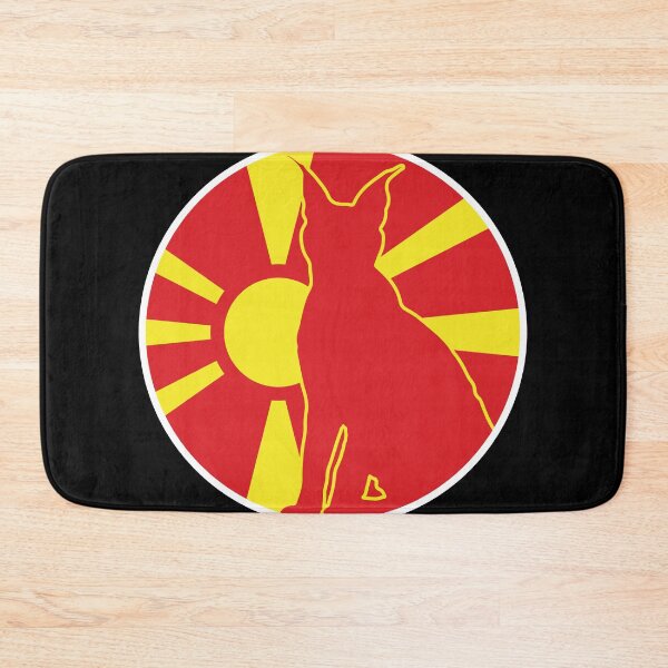 Item preview, Macedonia Lynx Macedonian National Animal Flag designed and sold by FlagX.