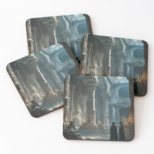 Item preview, Enchanted Ruins: A Mystical Journey Through Nature's Cathedral designed and sold by oanaunciuleanu.