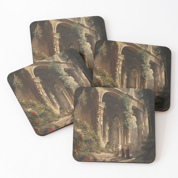 Item preview, Enchanted Ruins: A Mystical Journey Through Nature's Cathedral designed and sold by oanaunciuleanu.