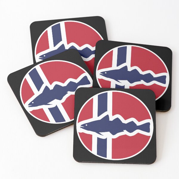 Item preview, Norway Atlantic cod Norwegian National Animal Flag designed and sold by FlagX.