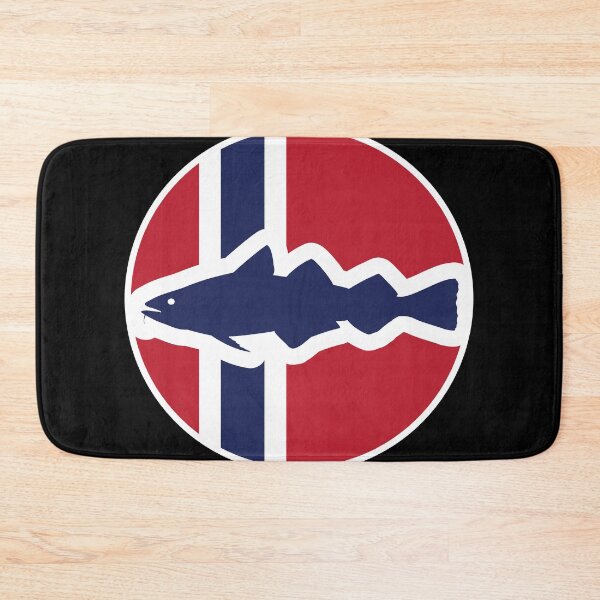Item preview, Norway Atlantic cod Norwegian National Animal Flag designed and sold by FlagX.