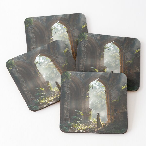 Item preview, Enchanted Ruins: A Mystical Journey Through Nature's Cathedral designed and sold by oanaunciuleanu.