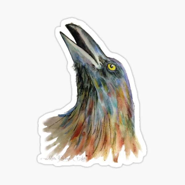 Raven Sticker