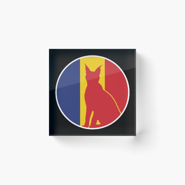 Item preview, Romania Lynx Romanian National Animal Flag designed and sold by FlagX.