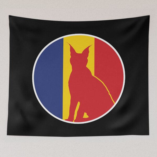 Item preview, Romania Lynx Romanian National Animal Flag designed and sold by FlagX.