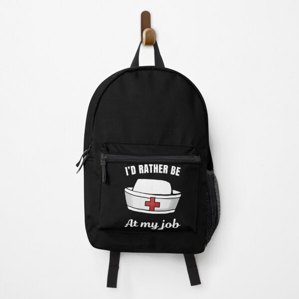 Item preview, I'd rather be at my job, funny nurse job profession or occupation saying quote designed and sold by NBSStore.