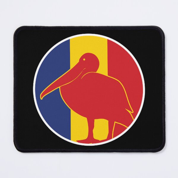 Item preview, Romania Pelican Romanian National Animal Flag designed and sold by FlagX.