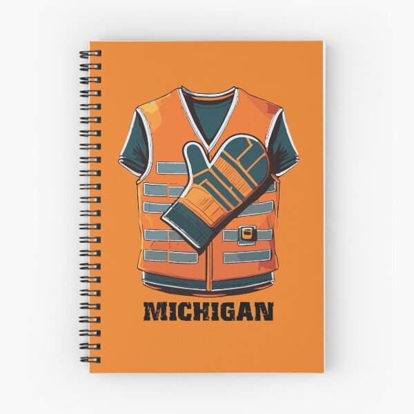 Item preview, Michigan Construction vest designed and sold by Corner-Distro.