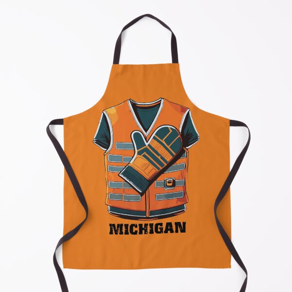Item preview, Michigan Construction vest designed and sold by Corner-Distro.