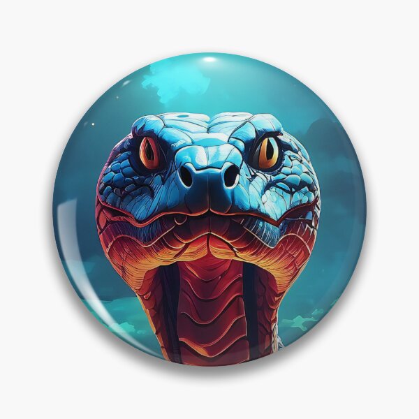 Item preview, Snake Encounter at Dusk: The Serpent’s Majesty designed and sold by ArtComixHaven.