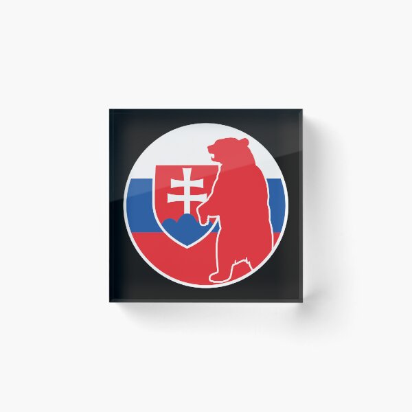 Item preview, Slovakia Bear Slovak National Animal Flag designed and sold by FlagX.