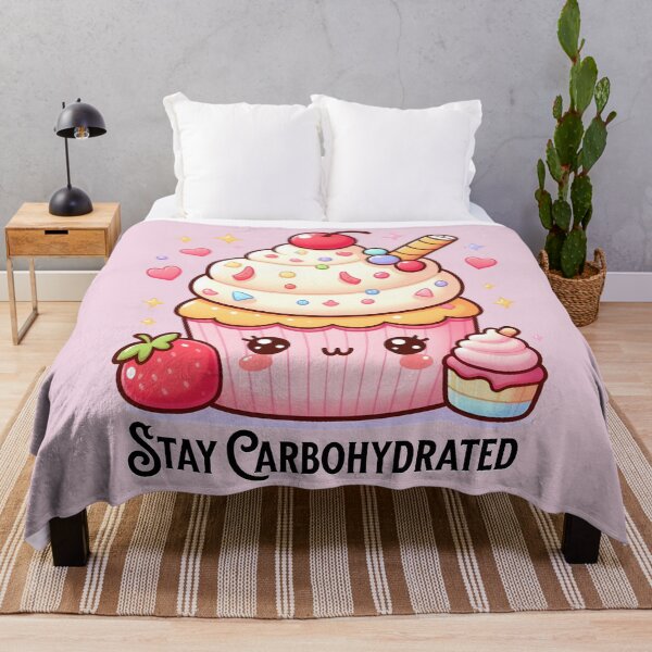 Item preview, Stay Carbohydrated - Adorable Cupcake Character designed and sold by Ingridpd.