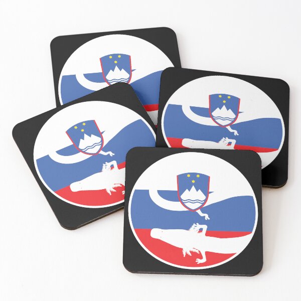 Item preview, Eslovenia Olm Bandera nacional de animales de Eslovenia designed and sold by FlagX.