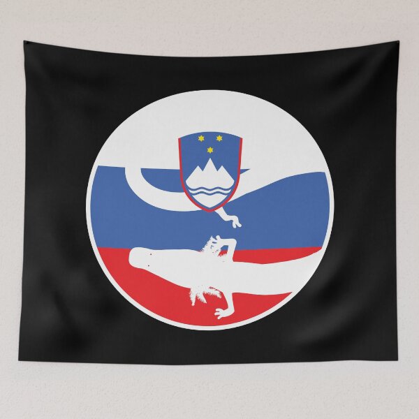 Item preview, Slovenia Olm Slovenian National Animal Flag designed and sold by FlagX.