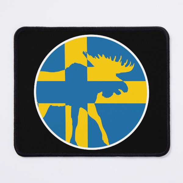 Item preview, Sweden Moose Swedish National Animal Flag designed and sold by FlagX.