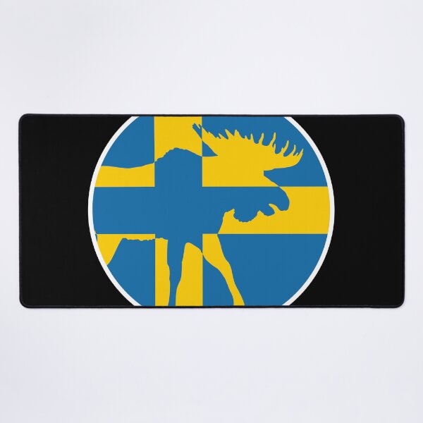 Item preview, Sweden Moose Swedish National Animal Flag designed and sold by FlagX.