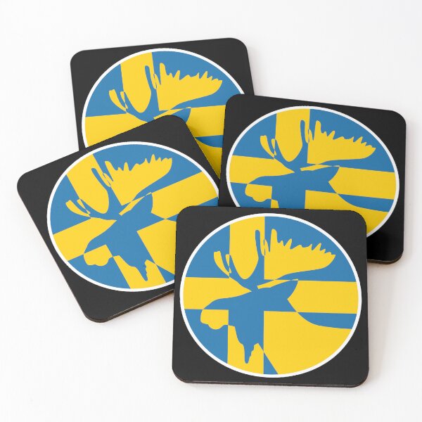 Item preview, Sweden Moose Swedish National Animal Flag designed and sold by FlagX.