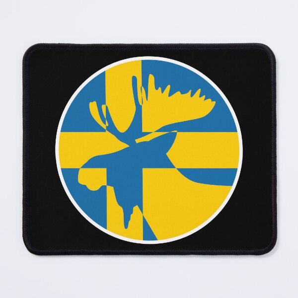 Item preview, Sweden Moose Swedish National Animal Flag designed and sold by FlagX.