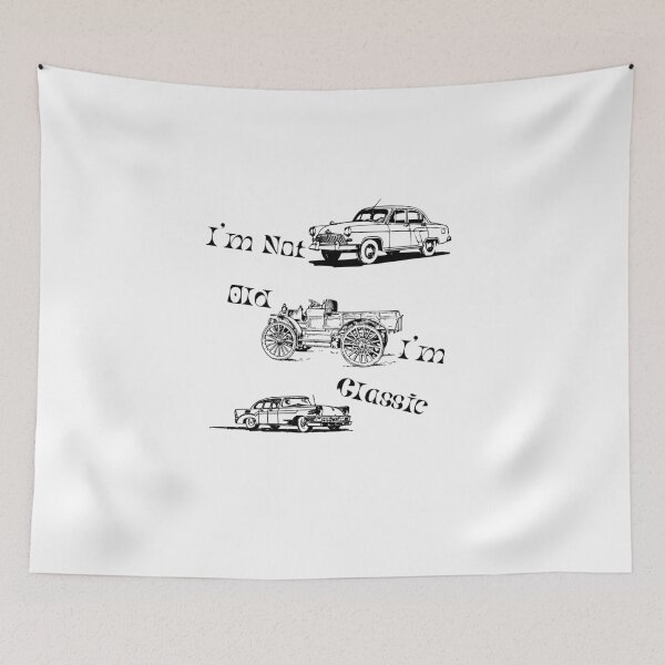 Item preview, Funny Car Graphic I'm Not Old I'm Classic designed and sold by designleon19.