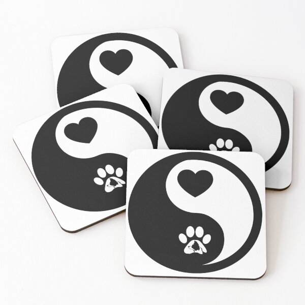 Item preview, Yin Yang Dog Love designed and sold by SoulPaws.