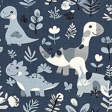 Artwork thumbnail, Dino Pattern by RiawsShop